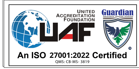 ISO 27001:2022 Certified - UAF / Guardian